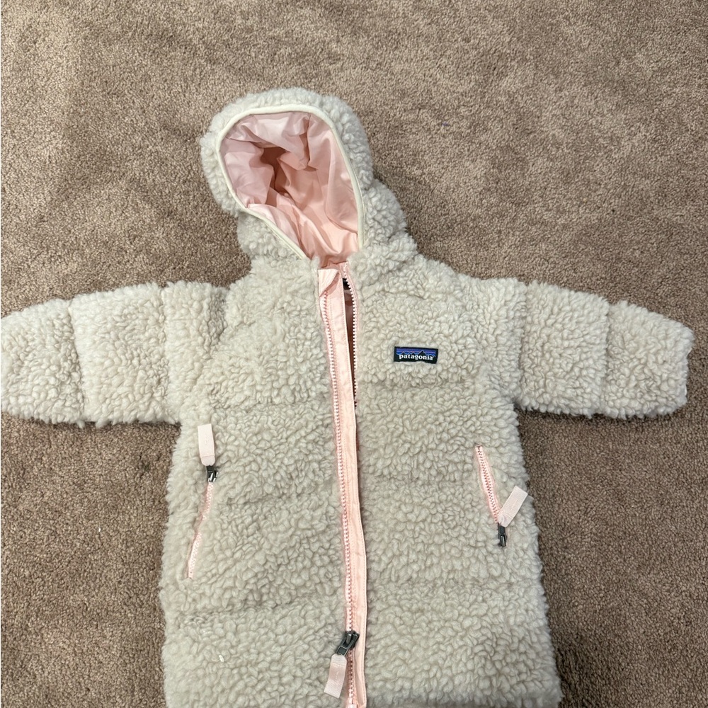 Patagonia Infant Tan Bunting Suit